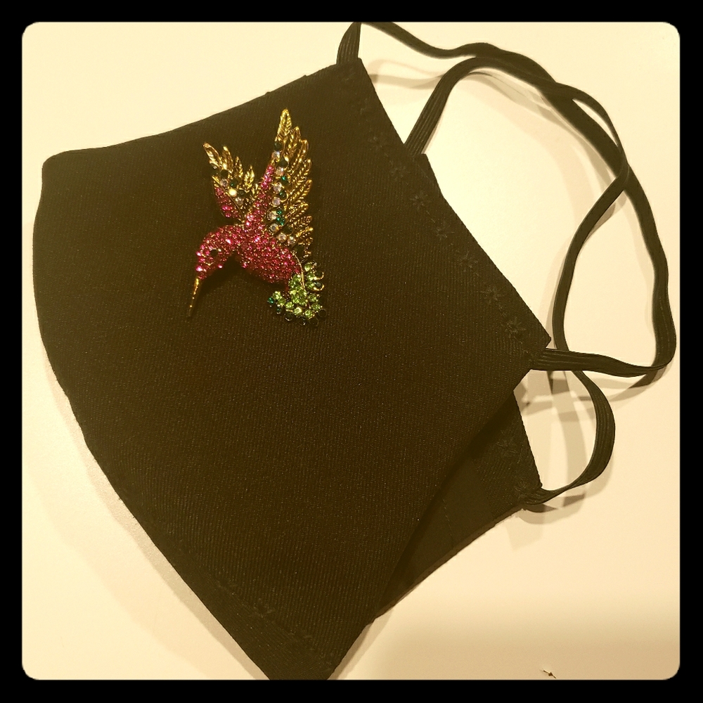 G.Fab Bejewelled Custom Made Face Mask